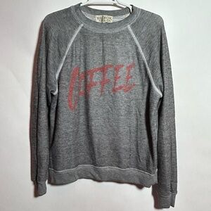 ☕️ 🔪  Coffee… Horror sweatshirt? by Wildfox. Size oversized xsmall